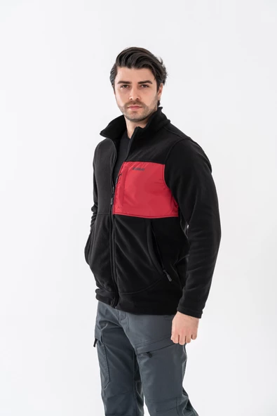 Combat Tactical Outdoor Taktik Hırka Dik Yaka Polar Fermuarlı Polar - 325 - 11