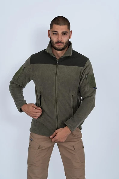 Bikatex Taktik Dik Yaka Erkek Polar Mont - 321 - 8