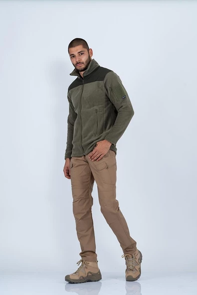 Bikatex Taktik Dik Yaka Erkek Polar Mont - 321 - 10