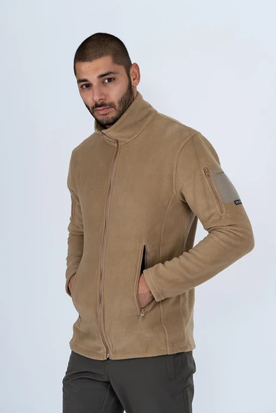 Bikatex Taktik Dik Yaka Erkek Polar Mont - 320 - 11