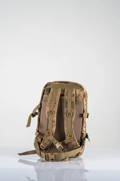 Combat Tactical Outdoor Taktik 45 Lt Askeri Sırt Çantası Su Geçirmez Yürüyüş Seyahat Dağcı Kamp Trekking Sırt Çantası - 654 - 6