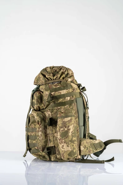 Bikatex 80 Lt Sırt Çantası Büyük Outdoor Kamp Dağcı Askeri Yürüyüş Seyahat Tactical Çanta 80 Lt  -  656 - 4