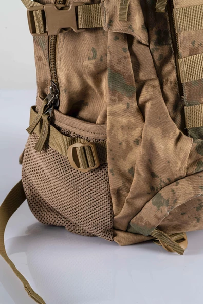 Combat Tactical Outdoor Taktik 65 Lt Sırt Çantası Su Geçirmez Yürüyüş Seyahat Dağcı Kamp Trekking Sırt Çantası -650 - 7