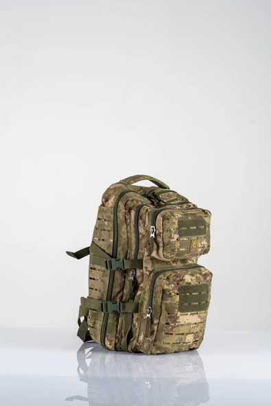 Combat Tactical Outdoor Taktik 45 Lt Askeri Sırt Çantası Su Geçirmez Yürüyüş Seyahat Dağcı Kamp Trekking Sırt Çantası - 654 - 7