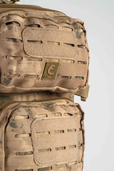 Combat Tactical Outdoor Taktik 45 Lt Askeri Sırt Çantası Su Geçirmez Yürüyüş Seyahat Dağcı Kamp Trekking Sırt Çantası - 654 - 8
