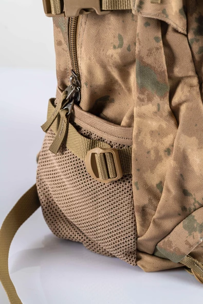 Combat Tactical Outdoor Taktik 65 Lt Sırt Çantası Su Geçirmez Yürüyüş Seyahat Dağcı Kamp Trekking Sırt Çantası -650 - 8