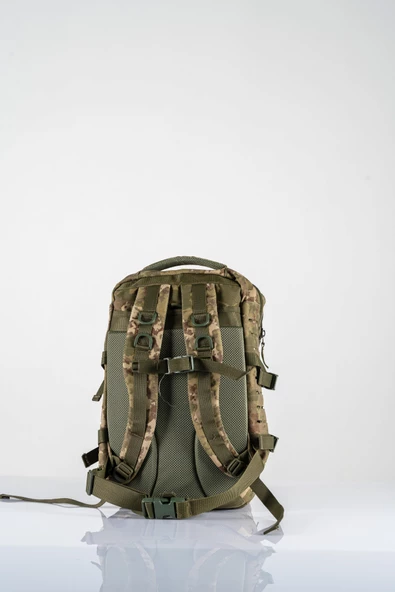 Combat Tactical Outdoor Taktik 45 Lt Askeri Sırt Çantası Su Geçirmez Yürüyüş Seyahat Dağcı Kamp Trekking Sırt Çantası - 654 - 5