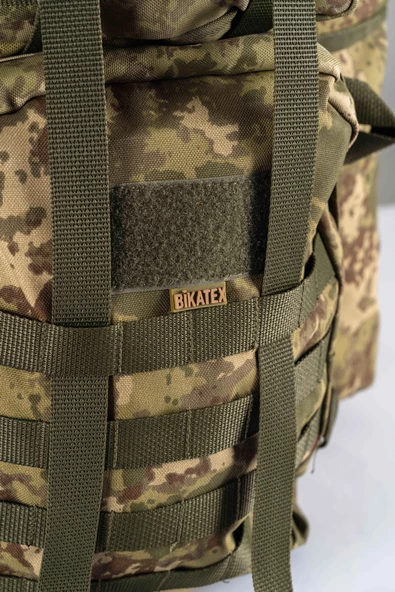 Bikatex 80 Lt Sırt Çantası Büyük Outdoor Kamp Dağcı Askeri Yürüyüş Seyahat Tactical Çanta 80 Lt  -  656 - 7