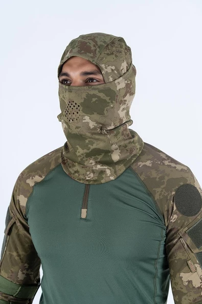 Combat Tactical Outdoor Balaklava Kar Maskesi Kışlık Boyunluk Maske - 041 - 2