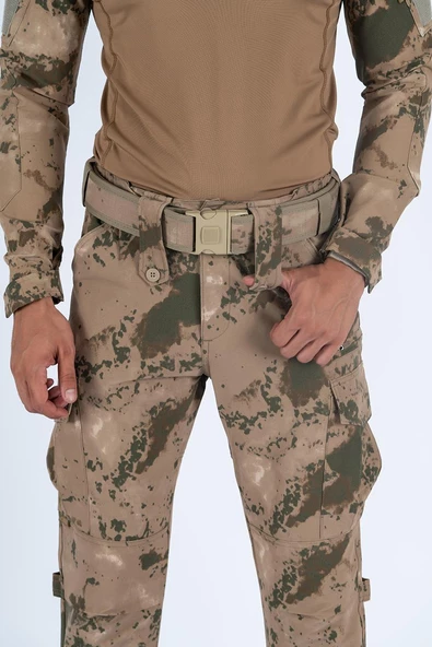 Bikatex Taktik Kemer Palaska Ayarlanabilir Cırtlı Palaska  Kmr-003 - 4