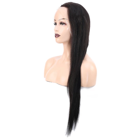 Front Lace Gerçek Tül Peruk Düz - Doğal - 70-75cm NATURALSTW-26