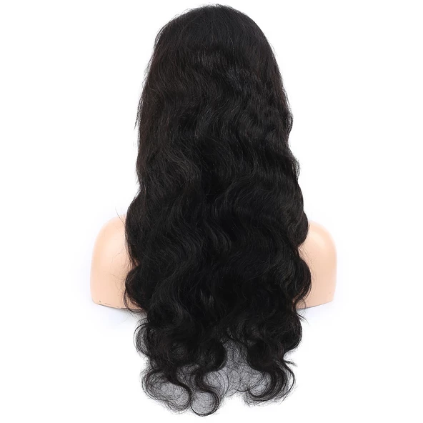 Front Lace Gerçek Tül Peruk Dalgalı  - Doğal - 70-75cm NATURALBW-26