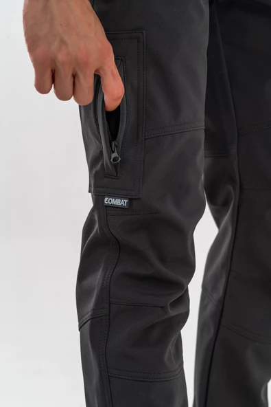 Combat Tactical Outdoor Taktik Softshell Kışlık Rüzgar Geçirmez Pantolon  - 544 - 7