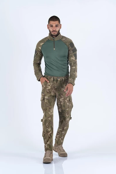 Combat Tactikal Outdoor  Komando Triking Pantolon Kamuflaj - 508 - 11
