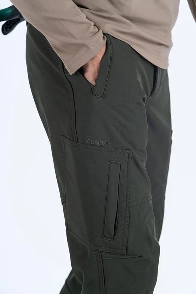 Combat Tactical Outdoor Taktik Softshell Kışlık Rüzgar Geçirmez Pantolon  - 544 - 4