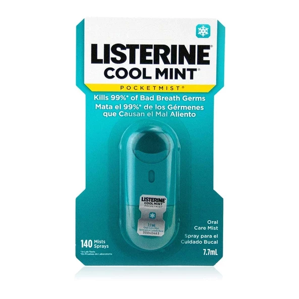 Listerine Pocketmist Cool Mint Nefes Tazeleyici Sprey 7,7 ml