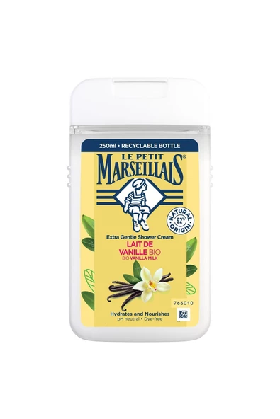 Le Petit Marseillais Vanilya Sütü Duş Jeli 250 Ml - 2