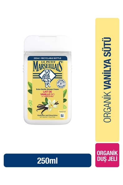Le Petit Marseillais Vanilya Sütü Duş Jeli 250 Ml