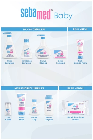 Sebamed Bebe Şampuan 500ml - 7