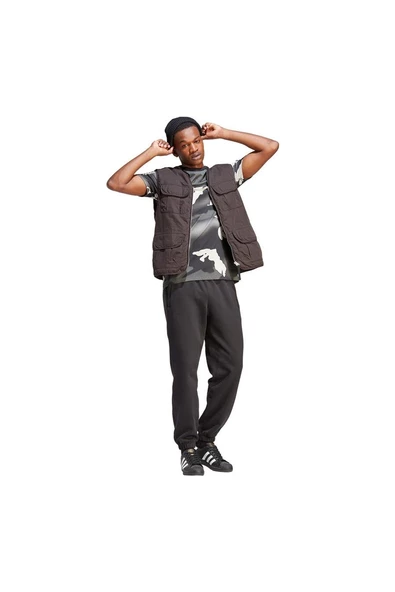 adidas CAMO AOP TEE Erkek  T-shirt IC5727 - 4