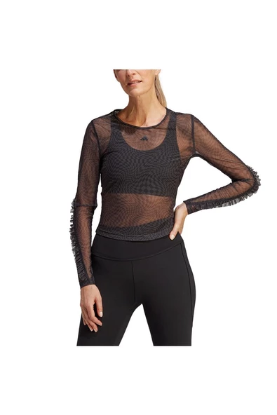 adidas YGA ST AOP LS Kadın   HIJAB HR5076 - 2