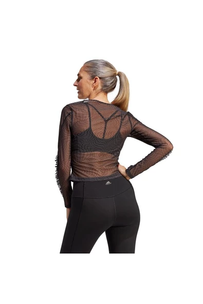 adidas YGA ST AOP LS Kadın   HIJAB HR5076 - 3
