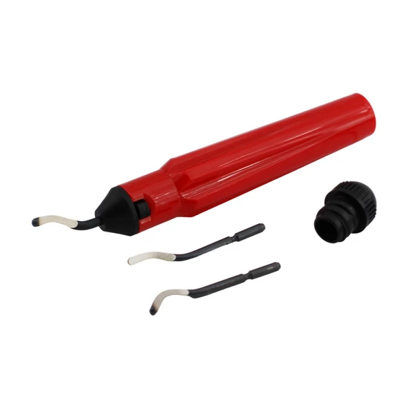 Kısa Saplı Çapak Alma Raspa Raspası Bıçağı Metal Kenar Parça Giderici 3D Baskı Kenar Düzeltici - 4