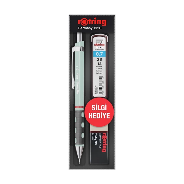 Rotring Tikky Okul Seti Uç+ Silgi Hediyeli Versatil Seti 0.7 - 4