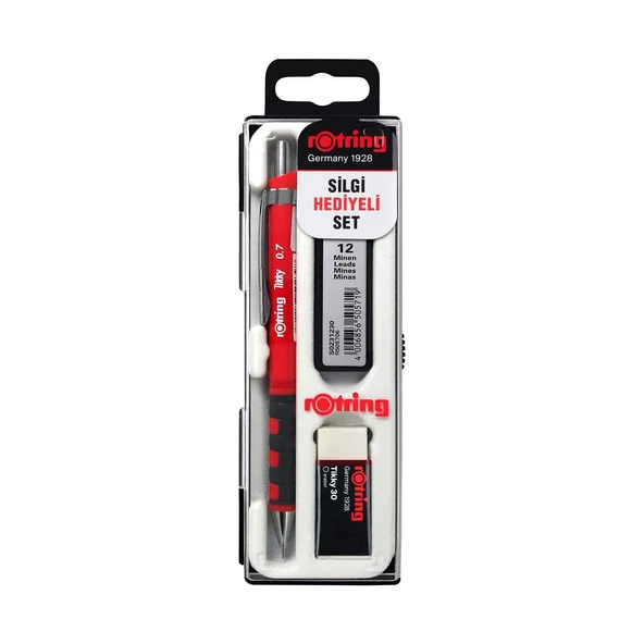 Rotring Tikky Okul Seti Uç+ Silgi Hediyeli Versatil Seti 0.7 - 8