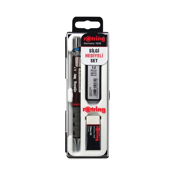 Rotring Tikky Okul Seti Uç+ Silgi Hediyeli Versatil Seti 0.7 - 6