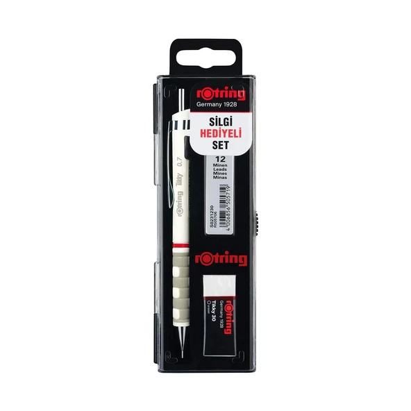Rotring Tikky Okul Seti Uç+ Silgi Hediyeli Versatil Seti 0.7 - 7