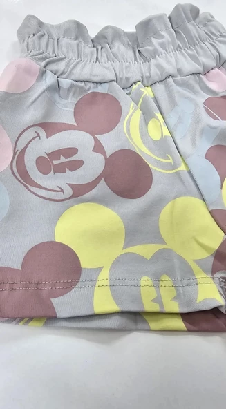 Minnie Kız Bebek Şortlu Takım - 10