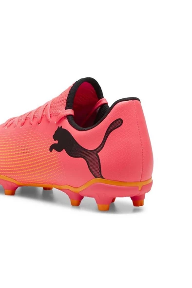 Puma FUTURE 7 PLAY FG/AG Krampon Ayakkabı Pembe-Turuncu 40-45 - 5