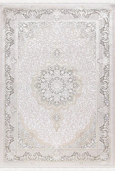 Kreasyon Halı Oda Halısı 160x230 Nakış NK001 Bej