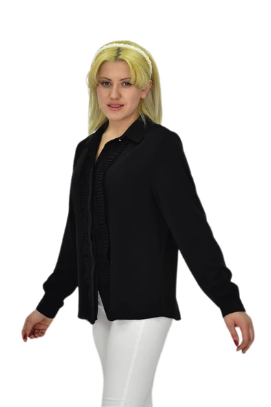 Kadın Önü Piliseli Gömlekli BGL-ST03714 - Resim 5