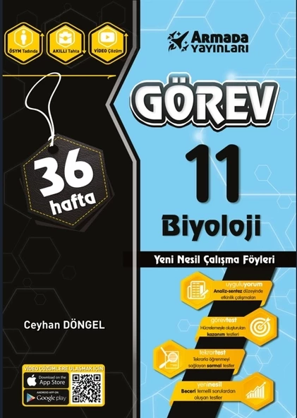 Armada Görev 11.sınıf Biyoloji Yeni Nesil Çalışma Föyleri