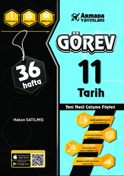 Armada Yayınları Görev 11.sınıf Tarih Yeni Nesil Çalışma Föyleri