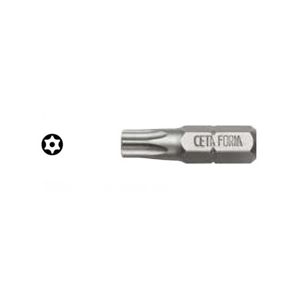 Ceta Form 1/4"Delikli Torx Bits Ucu T25X25mm
