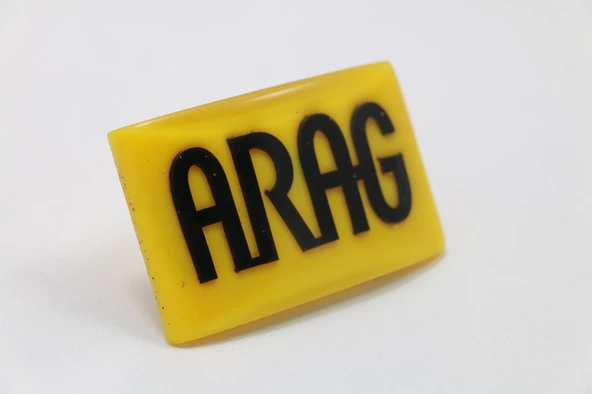 Arag Etiket Panjur Arması 3 Boyutlu Vidalı Arma Kaliteli - Resim 2