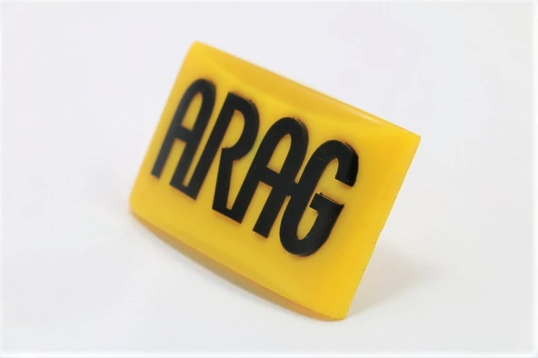 Arag Etiket Panjur Arması 3 Boyutlu Vidalı Arma Kaliteli - Resim 3