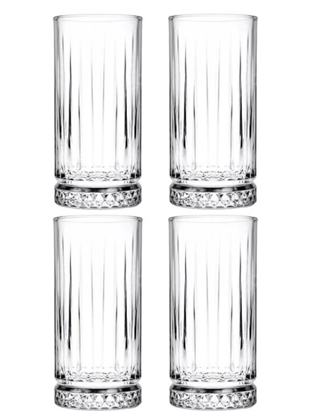 Paşabahçe 520445 Elsia Su Ve Meşrubat Bardağı 365cc 4 Lü ürün görseli 1