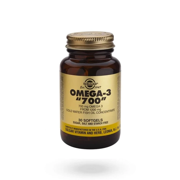 Solgar Omega-3 700 mg 30 Softgel Kapsül