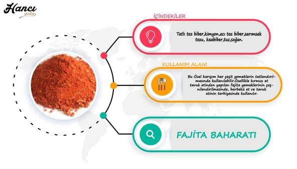 Fajita Baharatı 250g - 3