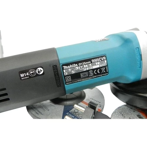 Makita 9565CVR Avuç Taşlama 1400 Watt - 5
