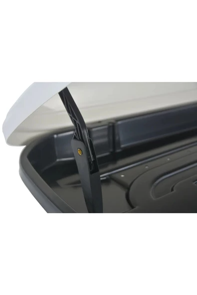 Araç Üstü Port Bagaj Kapalı Tabut 3 Kilitli 450 LT Beyaz Üniversal Niken - 3