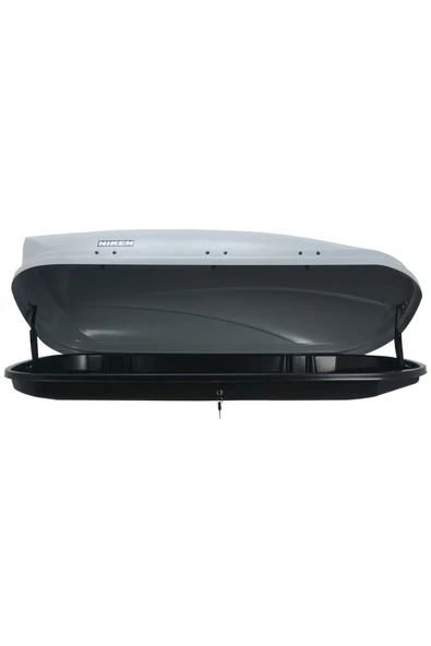 Araç Üstü Port Bagaj Kapalı Tabut 3 Kilitli 450 LT Gri Üniversal  Niken - 2