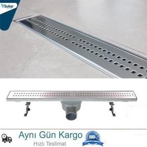 Duş Kanalı Paslanmaz Süzgeç Q50 Çıkış Sukar - 2