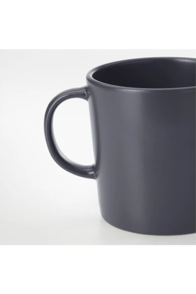 IKEA Dınera Koyu Gri Bardak Kupa 300 Ml - 2