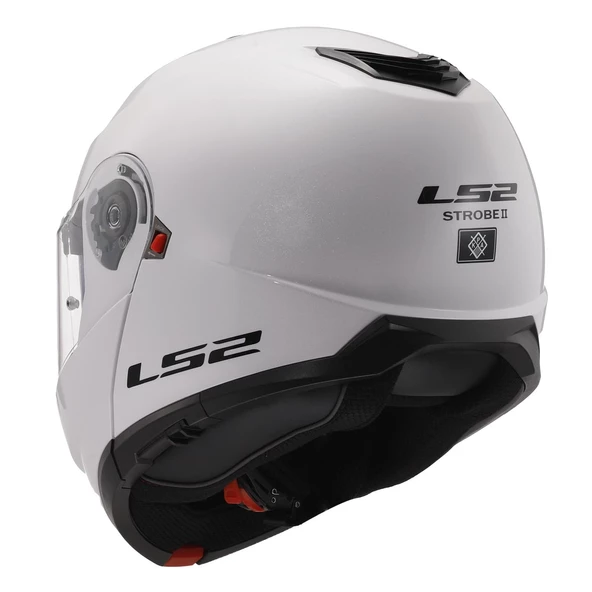 LS2 STROBE 2 BEYAZ KASK M - 7