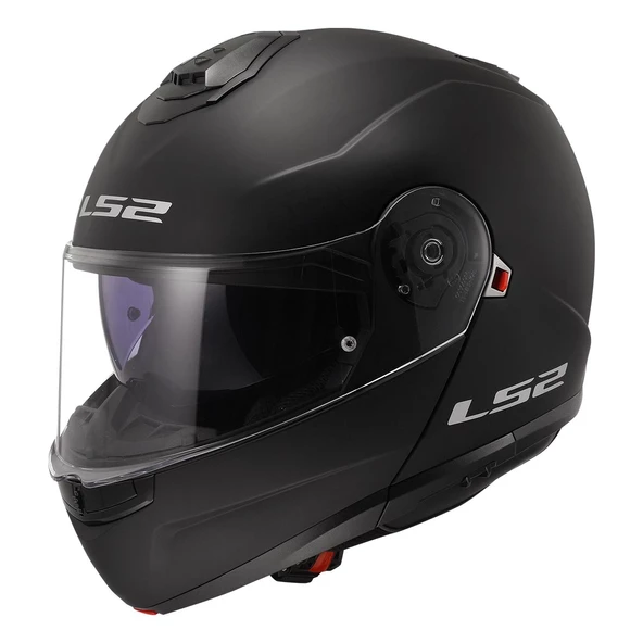 LS2 STROBE 2 MAT SİYAH KASK XL ürün görseli